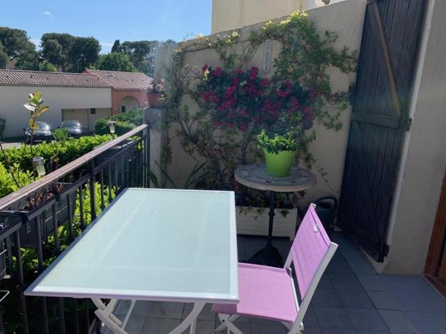 Appartement Calmeraie plage à Villeneuve-Loubet Extérieur photo
